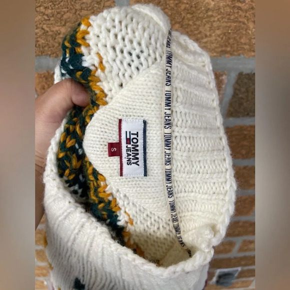 TOMMY FAIR ISLE SWEATER SMALL - Picture 10 of 16
